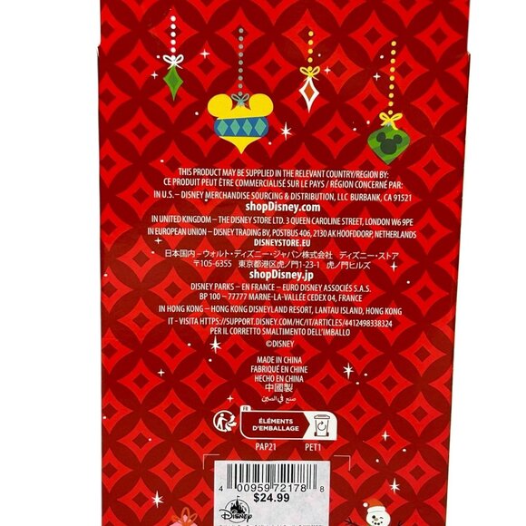 New Disney Parks Chip & Dale Elf Elves Holiday Bottle Stopper Topper Set of 2 - Picture 2 of 4